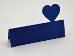 Bodille bordkort - mørkeblå hjerte